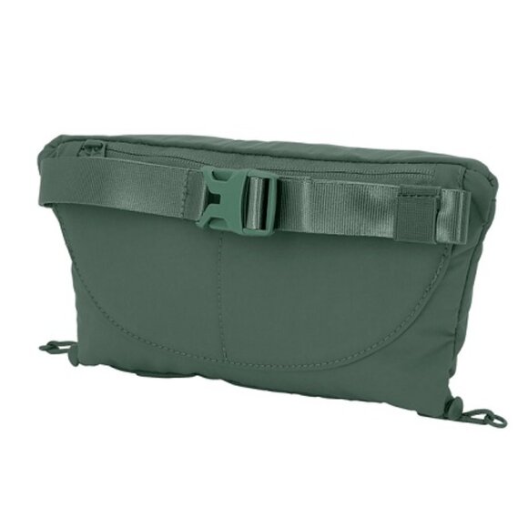 NEW North Face Never Stop Lumbar Pack Crossbody Bag NWT Duck Green Waist Fanny - Picture 10 of 11